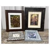 4 Fairy and woodland framed art