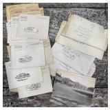 WW2 era War and Navy departments V-mail, letter