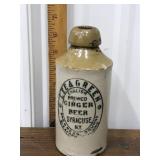 Tee & Green Ginger beer bottle, Syracuse NY *not