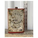 DuPont gunpowder tin