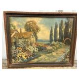 Atkinson Fox Victorian Art Print Seaside Cottage