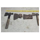 Hatchets, axe heads