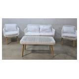 4pc Set Couch, 2 Chairs, Coffee Table