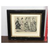 Godeyï¿½s Fashions framed print