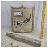 Atlantic sign, oil bottle