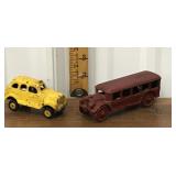 Cast iron car & truck