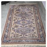 Southwest design Oriental carpet 134"98"