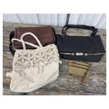 3 Purses And A Clutch