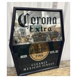 Corona Extra mirror sign