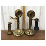 2 Candlestick Phones *not perfect