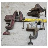 3 Small Vises