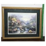 James Lee framed print
