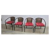 4 Chairs With Cushions - nice condition