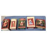 Hallmark Santa ornaments