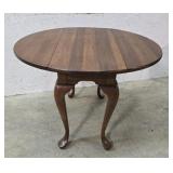 Queen Anne Cherry drop leaf end table
