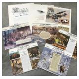 5 Fultonville Remington calendars 1988ï¿½92 & Link