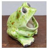 Retro Ceramic Frog dish pad holder