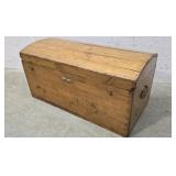 Pine dome top trunk dovetaild 40"20"20"