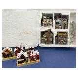 Christmas villages ï¿½ ceramic, and plastic