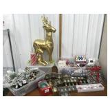 Christmas decorations ï¿½ ornaments, candy canes,