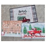 NWT Holiday door/entry mats