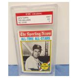 Ted Williams graded card