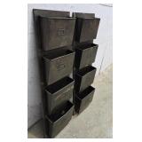 2 Metal Hanging Files