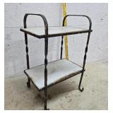 Wrought iron stand