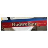 48ï¿½x 10 1/2ï¿½ Genuine Budweiser vintage hanging