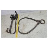 Tree climbers, log hook