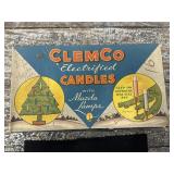 Vintage Clemco electrified candles string of