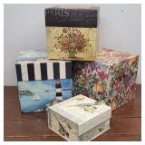 decorative Cardboard storage boxes