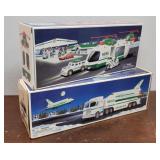 2 Hess trucks - original boxes