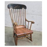 Stenciled Boston rocker