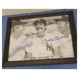 Mickey Mantle, Whitey Ford, and Billy Martin