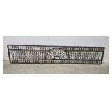 Gorgeous Fretwork Stick and ball arch 88"18"