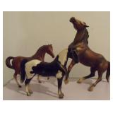 3 Vintage Breyer Horses in Played With Condition