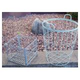 Vintage Steel Milk Crate Grandview Dairy &