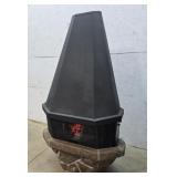 MCM Electric fireplace 62"h