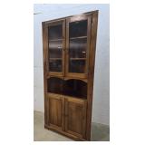 Pine corner cabinet 38"20"81"