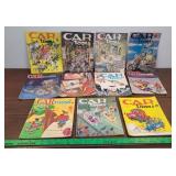 Car toons comic books - automotive