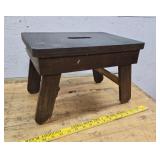 Small foot stool bench