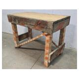 Unusual work table 48"28"36"