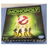 New monopoly game ghost busters still sealed