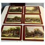 Clover Leaf 6 Table Mats son 2 old hunting