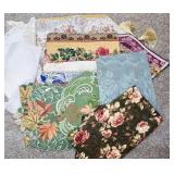 Nice group of table runners-doilies. Lace,