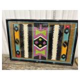 Frames textile art approx. 27x41