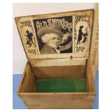 Old smokers delight wooden box