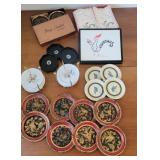 Box vintage drink coasters