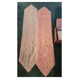 2 aprx 68" beautiful table runners - bejeweled -